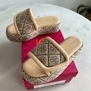 Tory Burch | Shoes | Tory Burch T Monogram Bubble Slides 65
